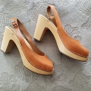 Vintage Swedish Hasbeens Clogs